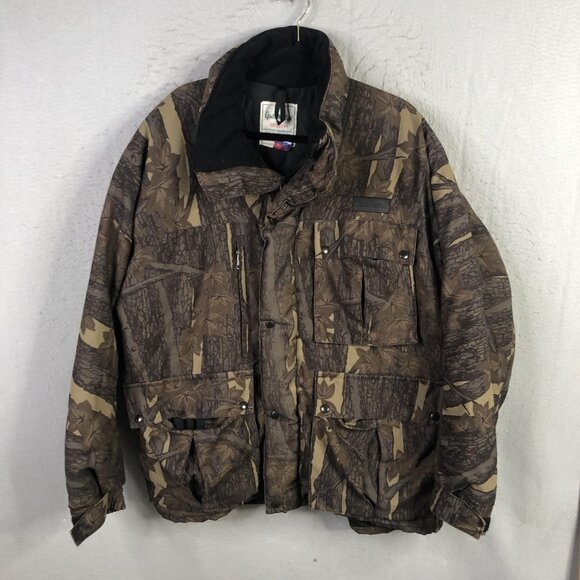 Gander Mountain Quiet+ Jacket Mens Extra Large Camo Hunting Insulated Made USA - Picture 1 of 16